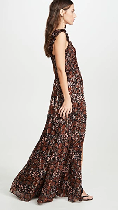 Shop Ulla Johnson Evianna Gown In Umber