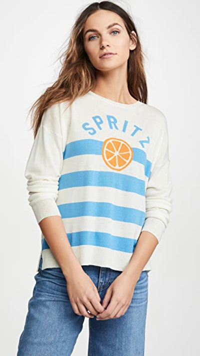Shop South Parade Spritz Sweater In Cream
