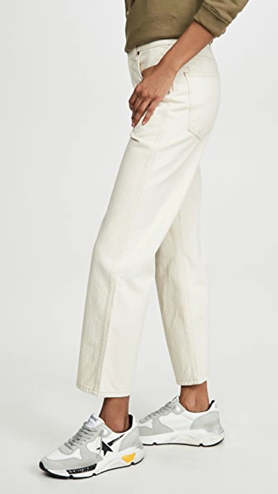 Shop B Sides Plein High Straight Jeans In Clair Wash