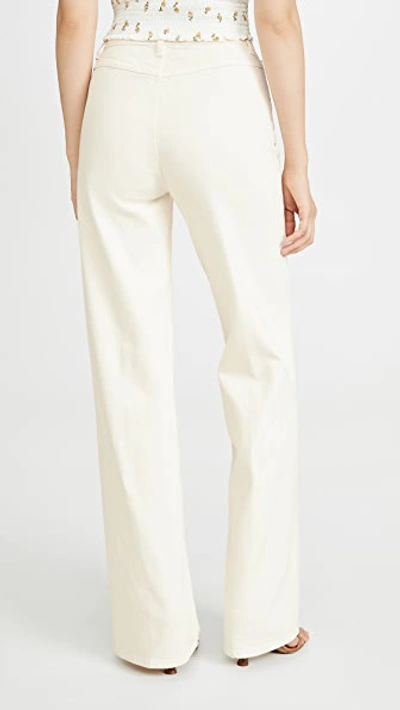 Shop J Brand X Elsa Hosk Monday Jeans In Workday White