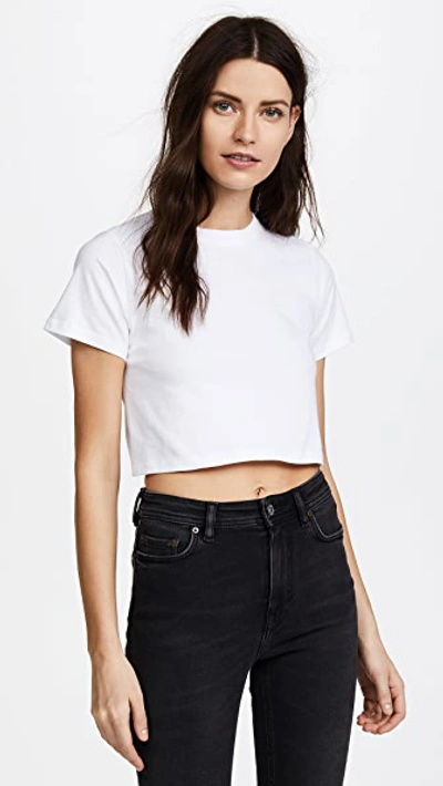 Shop Hanes X Karla The Baby Tee In White