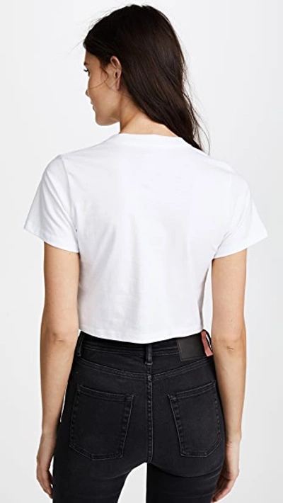 Shop Hanes X Karla The Baby Tee In White