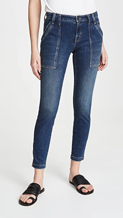 Joie Park Mid-rise Cropped Skinny Jeans In Cruise | ModeSens