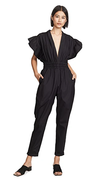 Shop Iro Pleona Jumpsuit In Black