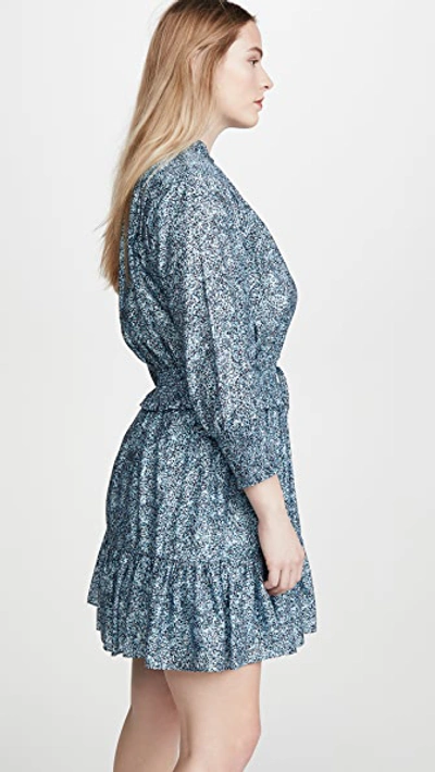 Shop Rebecca Minkoff Chloe Dress In Blue Multi