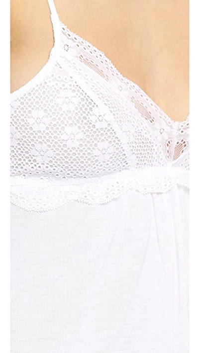 Shop Eberjey India Lace Camisole In White