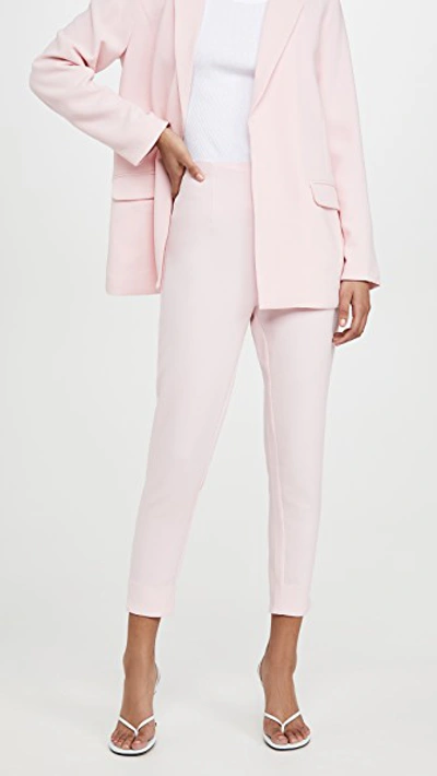 Shop Cupcakes And Cashmere Veletta Pants In Strawberry Cream