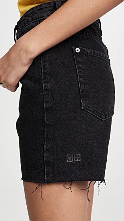 Shop Ksubi Racer Noir Shorts In Black