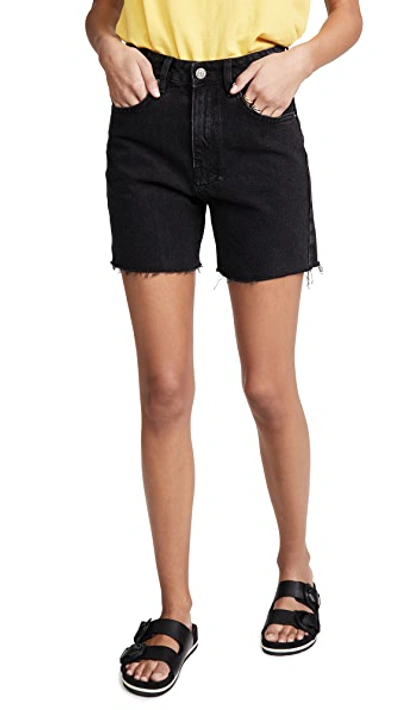 Shop Ksubi Racer Noir Shorts In Black