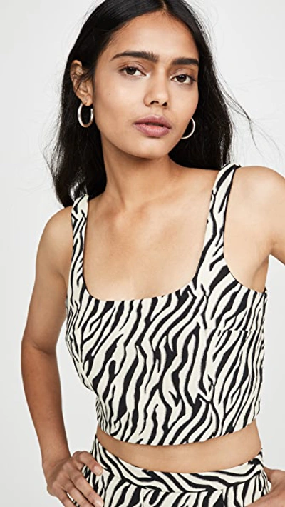 Shop Bec & Bridge Cecile Top In Zebra