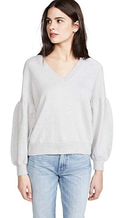 Shop 360 Sweater Mabel Sweater In Heather Grey