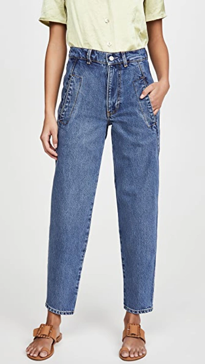 Shop Boyish The Parker Rigid Slim Tapered Jeans In City Lights