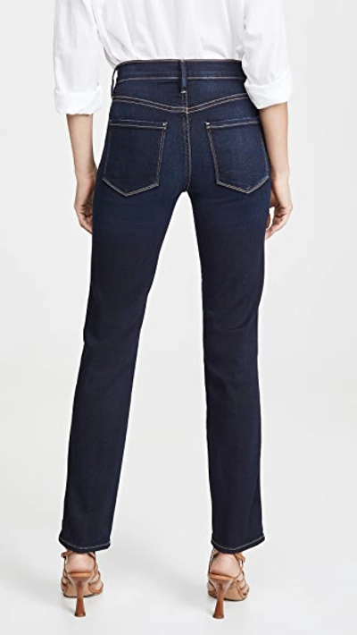 Shop Frame Sylvie Straight Jeans In Cabana