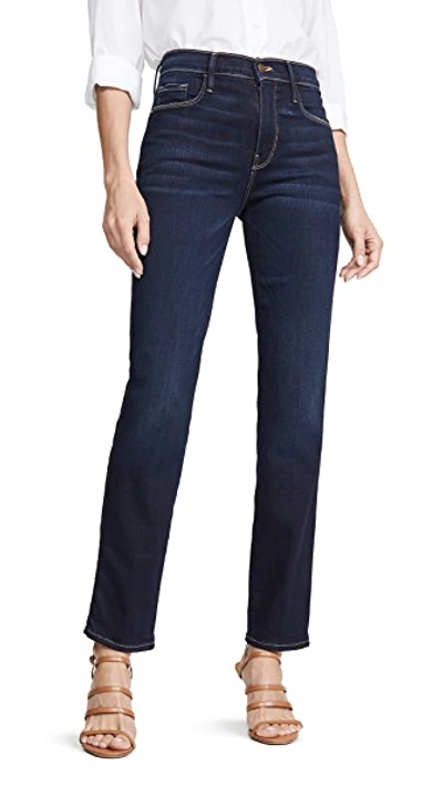 Shop Frame Sylvie Straight Jeans In Cabana