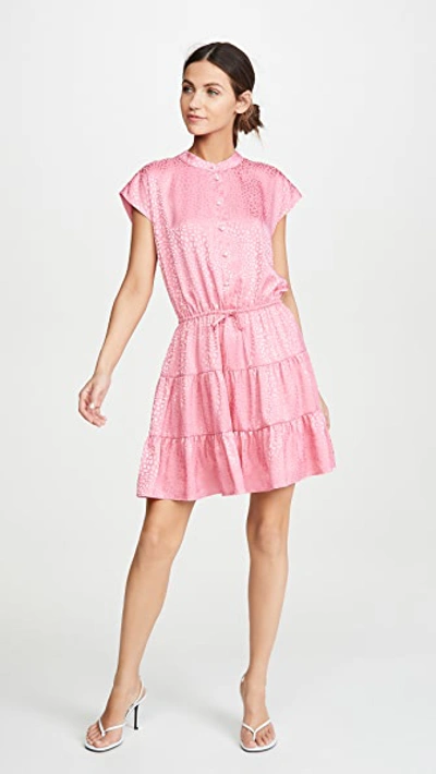 Shop Rebecca Minkoff Ollie Dress In Pink Punch