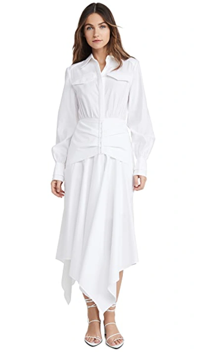 Shop Acler Cresler Dress In White