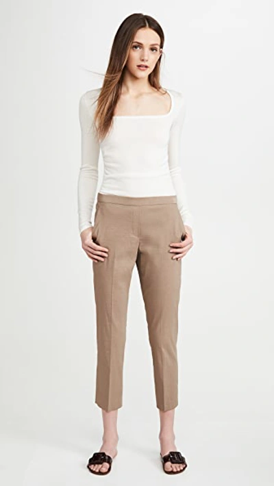 Shop Theory Treeca Pull On Pants In Pebble