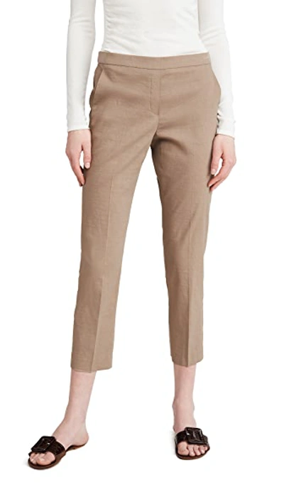 Shop Theory Treeca Pull On Pants In Pebble