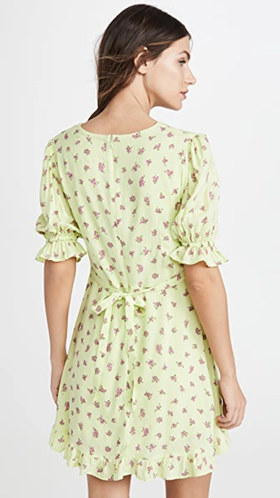 Shop Faithfull The Brand Florence Mini Dress In Luda Floral Print