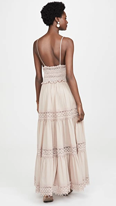 Shop Charo Ruiz Cindy Dress In Nude