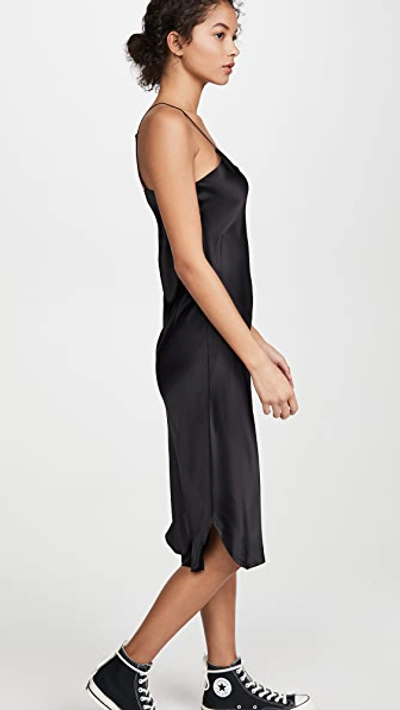 Shop Nili Lotan Short Cami Dress In Black