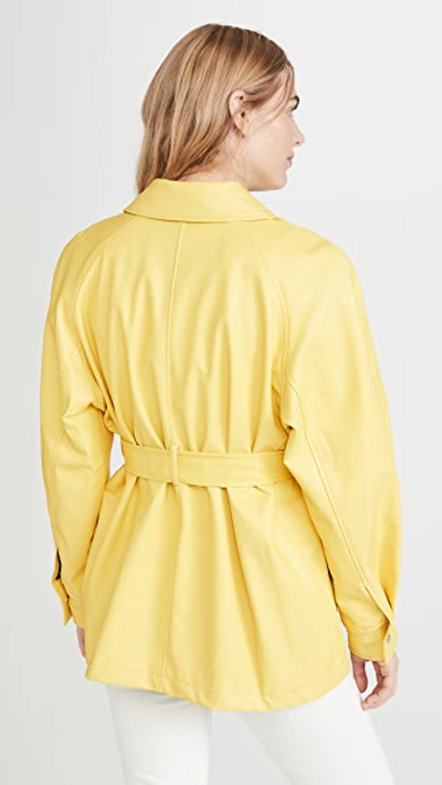 Shop Apparis Tina Jacket In Blazing Yellow