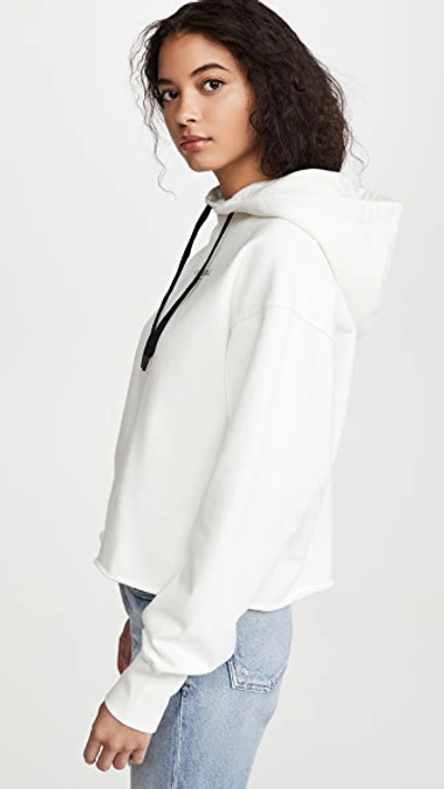 Shop Anine Bing Jamie Hoodie In White