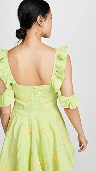 Shop All Things Mochi Nadine Dress In Green