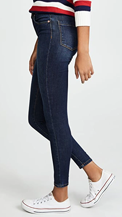 Shop Blank Denim The Great Jones High Rise Skinny Jeans In The Misfit Wash