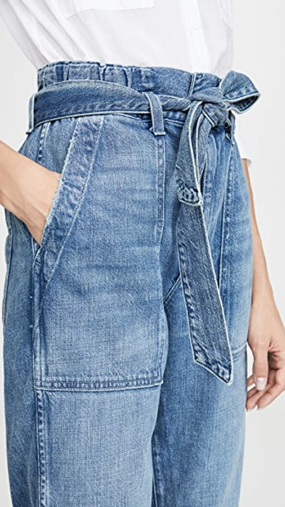 Shop Amo Paperbag Jeans In Adored