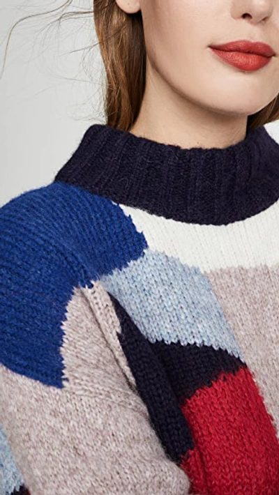 Shop Eleven Six Caroline Sweater In Multi Denauvaud Combo