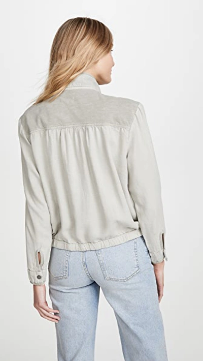 Shop Splendid Ford Jacket In Sesame