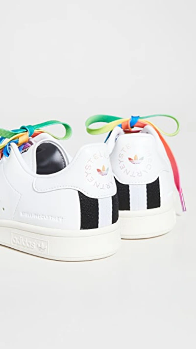 Shop Stella Mccartney Stan Smith Sneakers In Ftwwht/cblack/cwhite