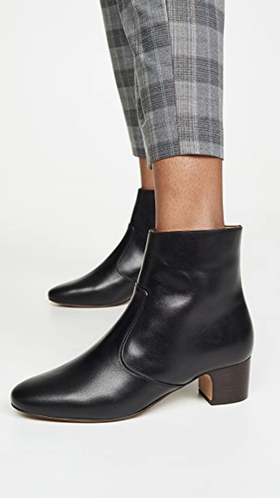 Shop Apc Joey Booties In Noir