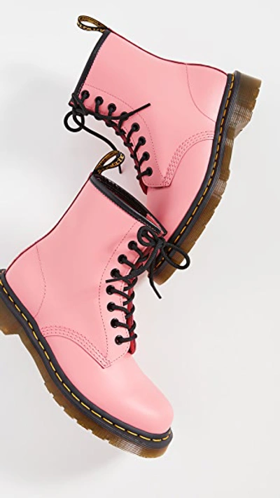 Shop Dr. Martens' 1460 8 Eye Boots In Acid Pink Smooth