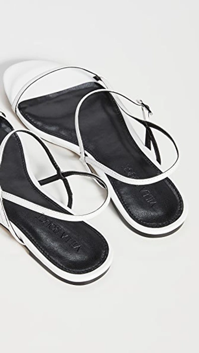 Villa Rouge Porsche Sandals In White ModeSens