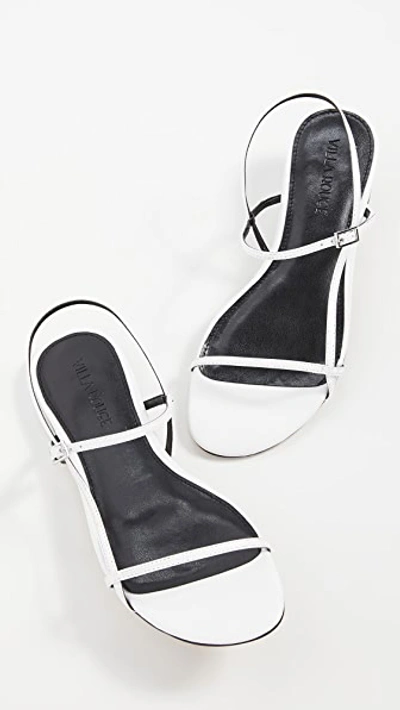 Shop Villa Rouge Porsche Sandals In White