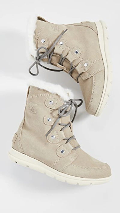 Shop Sorel Explorer Joan Boots In Ancient Fossil