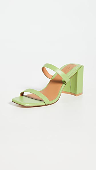 lime block heels