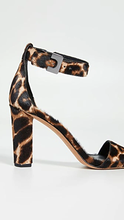 Shop Diane Von Furstenberg Chainlink 2 Sandals In Black Multi