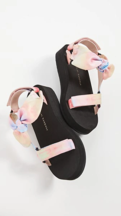 Shop Loeffler Randall Maisie Sport Sandals In Tie Dye
