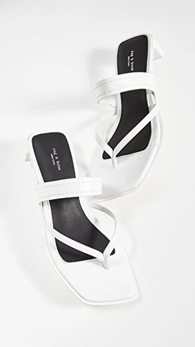 Shop Rag & Bone Colt Mid Sandals In White