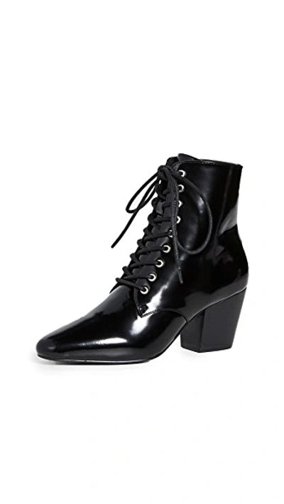 Shop Sol Sana Eleanor Ii Boots In Gloss Black