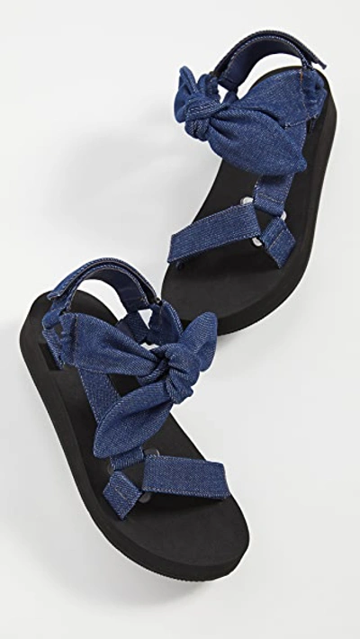 Shop Loeffler Randall Maisie Sport Sandals In Denim