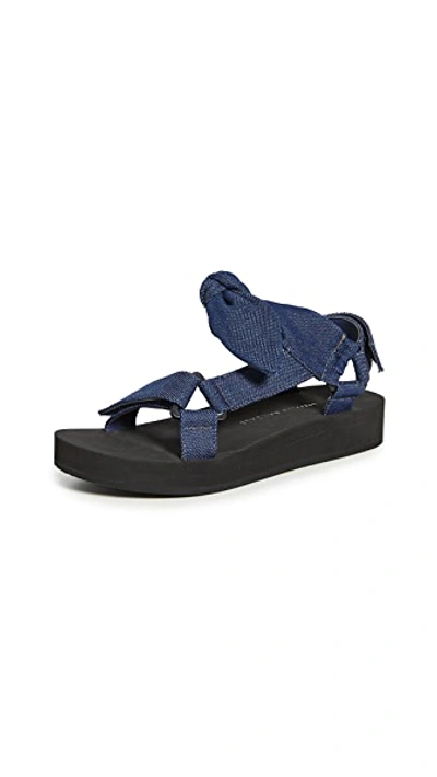 Shop Loeffler Randall Maisie Sport Sandals In Denim