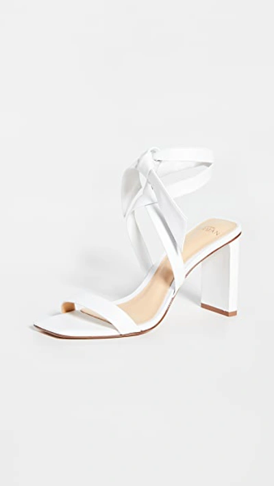 Shop Alexandre Birman 85mm Katie Sandals In White