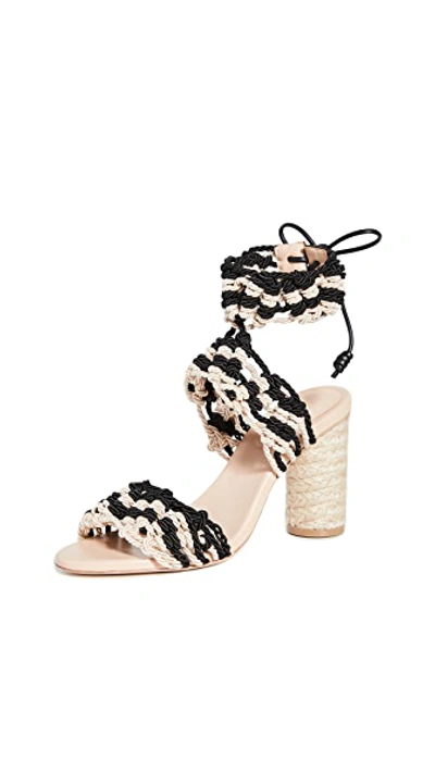 Shop Ulla Johnson Devra Heel Sandals In Natural