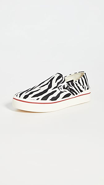 canvas heel sneakers