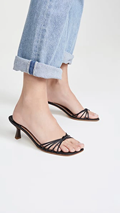 Shop Brother Vellies Luci Sandals In Midnight
