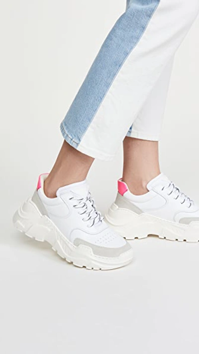 Shop Last Sprint Leather White Sneakers